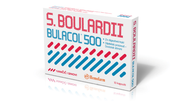 S. boulardii Bulacol 500 je dodatak ishrani na bazi probiotskog kvasca po imenu Saccharomyces boulardii (S. boulardii) u obliku praška za oralnu suspenziju